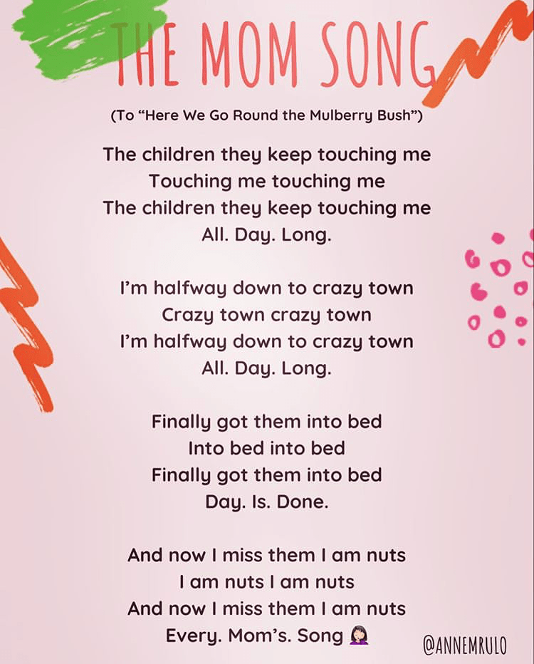Anne Rulo The Mom Song