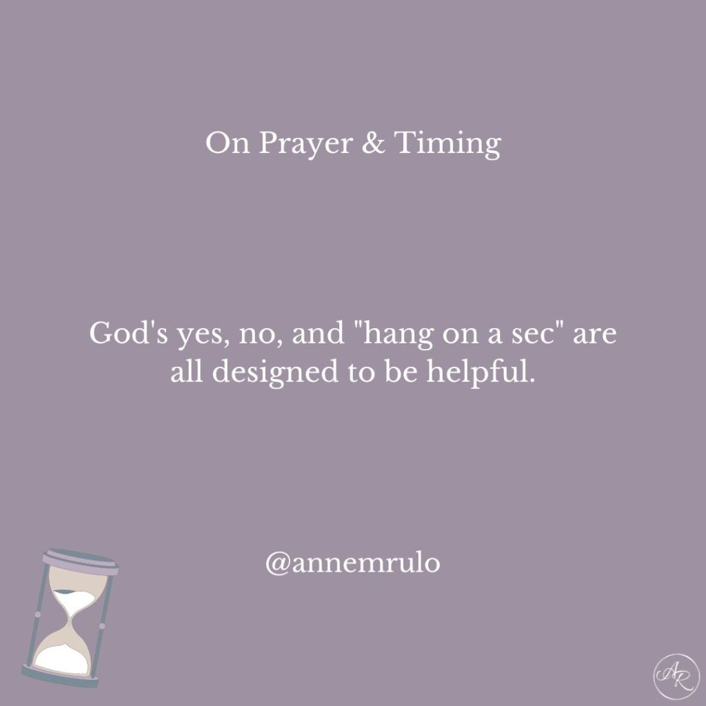 Anne Rulo Yes No Hang On a Sec